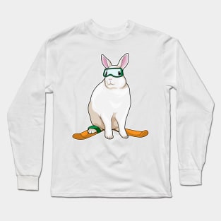 Bunny Skier Ski Long Sleeve T-Shirt